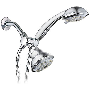 Home Basics 5-Function Dual Showerhead Combo Pack — $19.99! (Was $59.99)