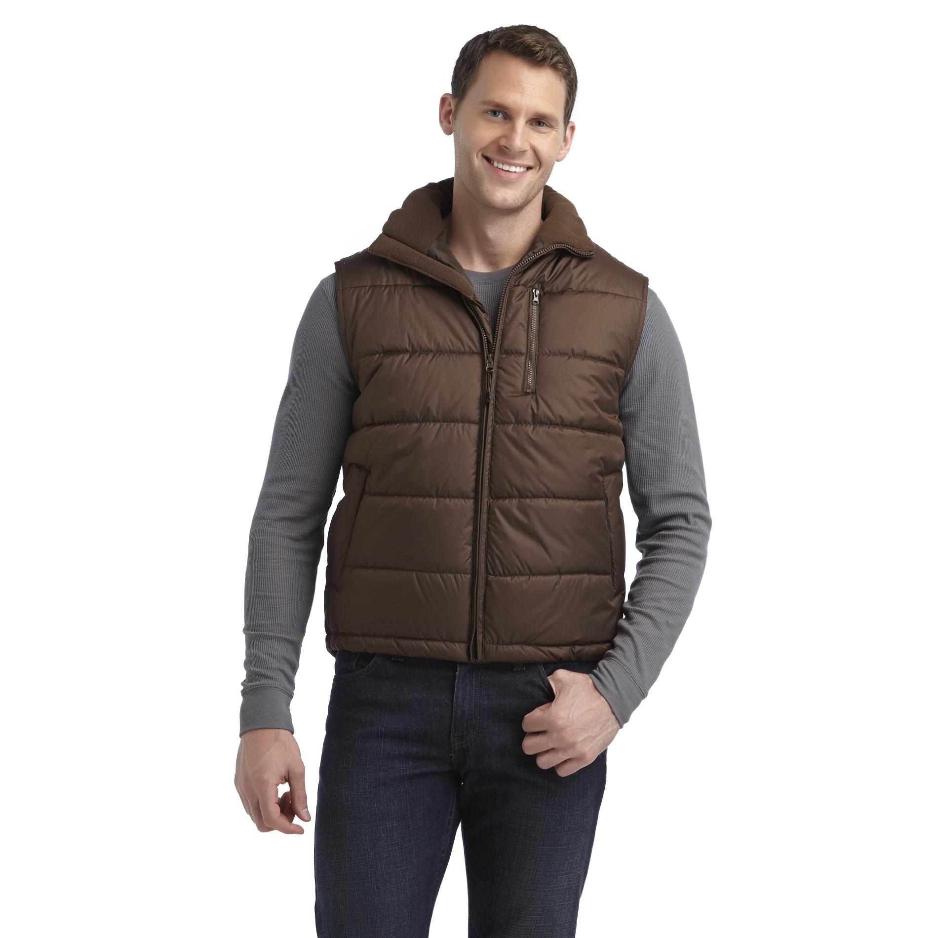 Men’s Quilted Puffer Vest Only $9.99 Today + Free Pickup! (Was $50)