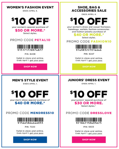FIVE New $10 Off Kohls’ Codes | Save on Apparel for the Family! FIVE New $10 Off Kohls’ Codes | Save on Apparel for the Family!
