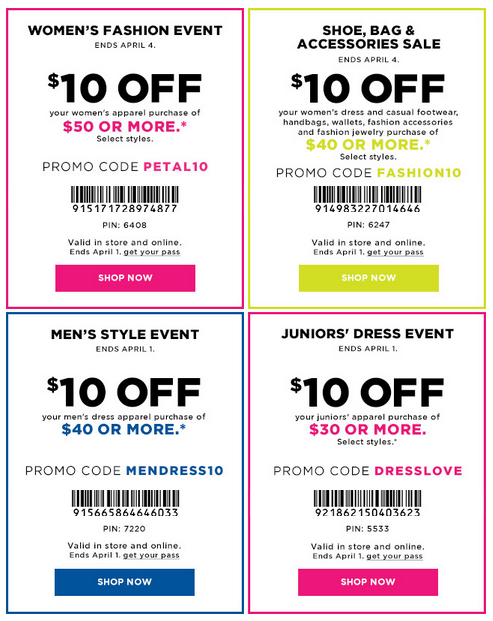 FIVE New $10 Off Kohls’ Codes | Save on Apparel for the Family!