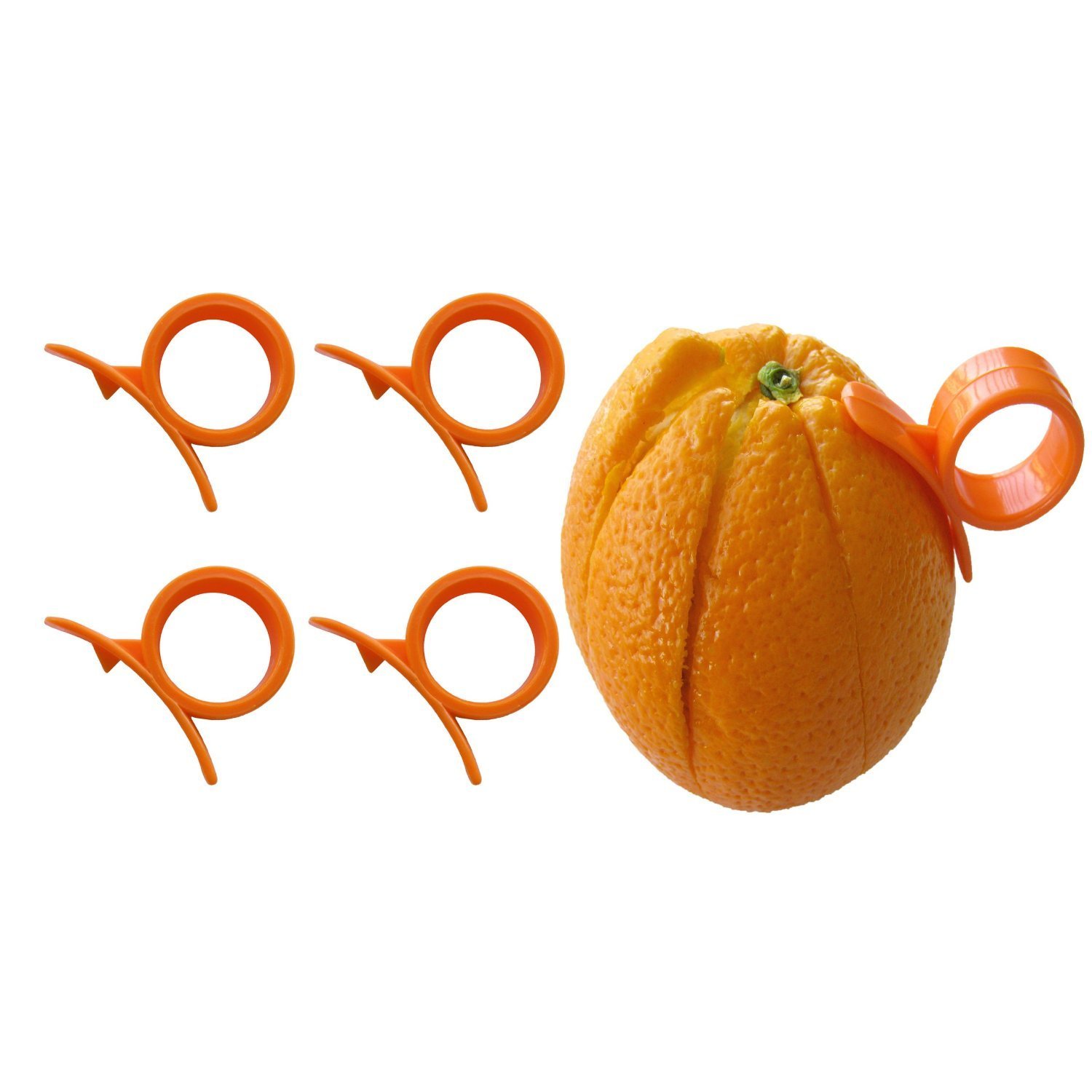 Set of 4 Orange Peelers Only $1.25 Shipped