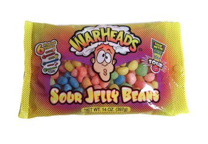 WALGREENS: Warheads Sour Jelly Beans Only $.50!
