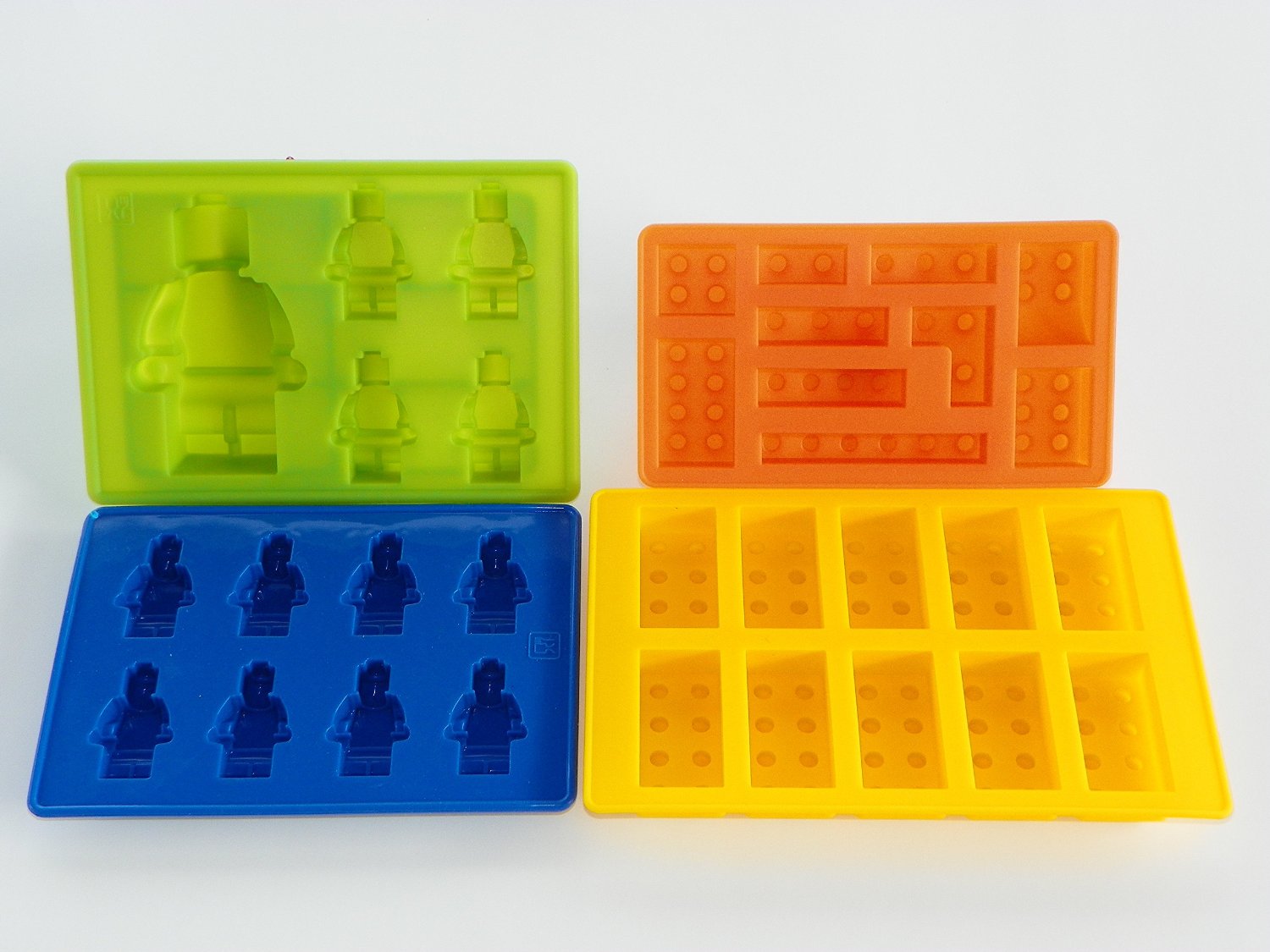 Set of 4 LEGO Silicone Molds Only $9.99 + Free Shipping!