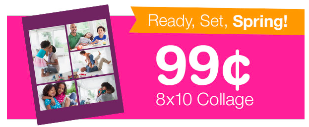 99¢ 8×10 Collage With New Walgreens Code!