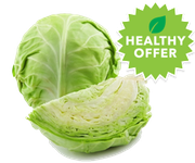 Save 20% Off Fresh Cabbage!