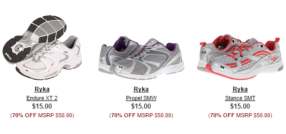 Women’s Ryka Sneakers Only $15 SHIPPED! (70% Off MSRP!)