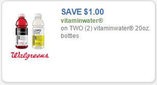 *HOT* $1/2 Vitaminwater Coupon | $.38 at Kroger!