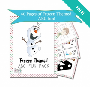 Frozen-Themed ABC + MATH Download Free!