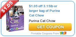 Coupons: Purina Cat Litter and Food