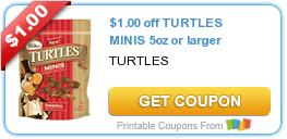 Coupons: DeMet’s Turtles Minis and Cheer Detergent