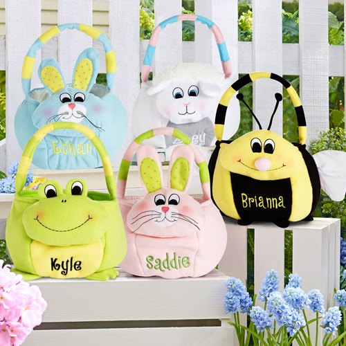 Personalized Plush Easter Baskets — $9.97 Today!