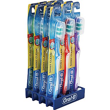 12 Oral B Shiny Clean Soft Toothbrushes Only $8.99 Shipped!