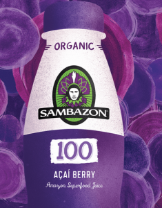 Free Bottle of Sambazon 100 Superfood Juice