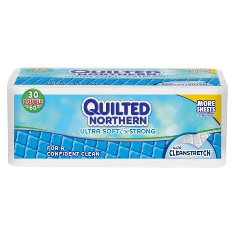TARGET: Quilted Northern Only 40 per Double Roll!