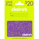 *HURRY* $20 Claire’s Gift Card Only $16! While Supplies Last!