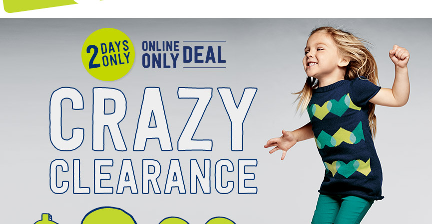 Crazy 8 Winter Clearance | Everything $9.88 or LESS!