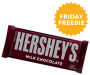 FREE Hershey’s Milk Chocolate Bar After Rebate! FREE Hershey’s Milk Chocolate Bar After Rebate!