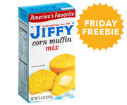 FREE Jiffy Corn Muffin Mix With SavingStar Friday Freebie!