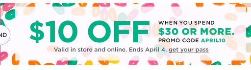 $10 Off $30 Kohl’s Purchase! Online or In-Store!
