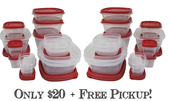 TWO Easy-Find 24-Piece Plus 4 Food Storage Sets Only $20! (56 Pieces Total)