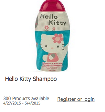NEW Toluna Test Product | Hello Kitty Shampoo!