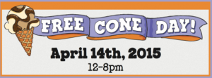 4/14 is Free Cone Day at Ben & Jerry’s!