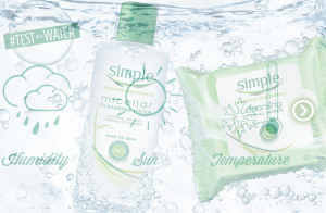 $1 Simple Cleansing Facial Wipes Coupon!