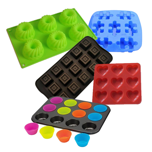 Set of 5 Silicone Molds Only $5.99 Shipped!