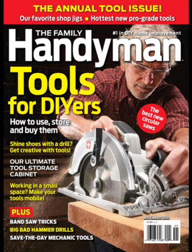 Family Handyman Magazine Subscription Only $6.99!