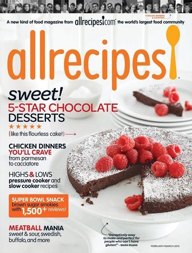 AllRecipes Magazine Only $4.99 per Year!