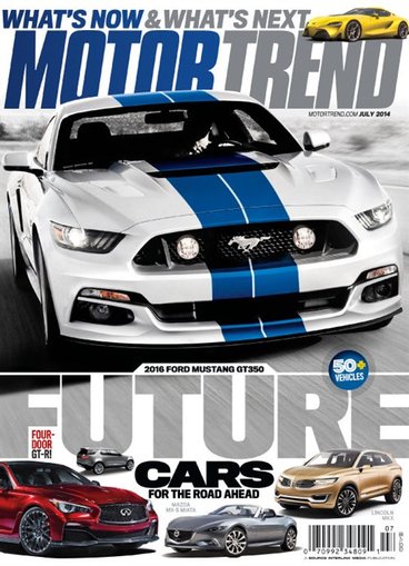 Motor Trend Magazine Only $4.99/yr!