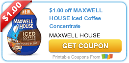WALMART: Maxwell House Iced Coffee Concentrate Only $2.58!