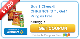 New BOGO Coupon for Cheez-It Crunch’d and Pringles + 50% Off Target Cartwheel!