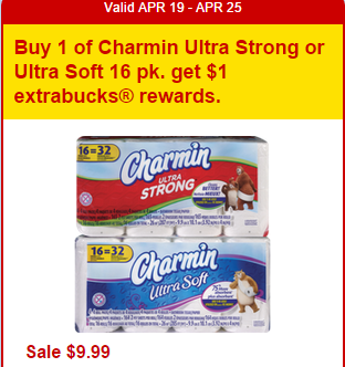 CVS: Charmin Ultra Only 52¢ per Double Roll!