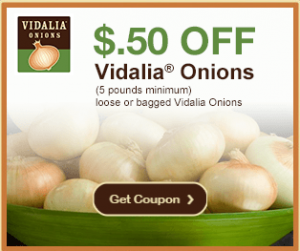 *HURRY* Save $.50 on Vidalia Onions With New Printable Coupon!