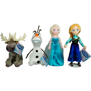 Disney Frozen Talking Plush Collectible Set $19.00