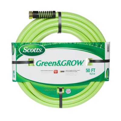 Scotts Medium Duty 50 ft Green and Grow Water Hose