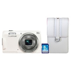 Fujifilm T550 Digital Camera Bundle with Case and 8GB Memory Card $159.99