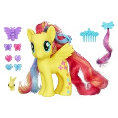 My Little Pony Styling Strands Fashion Pony Fluttershy Figure $9.98 (reg $19.99)