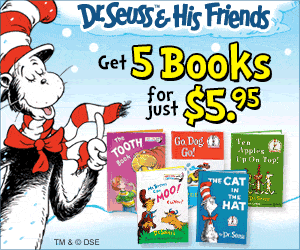 Get 5 books for kids for just $5.99 + Free Shipping!