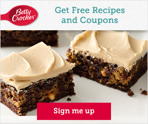 Free coupons, recipes & samples from Betty Crocker!