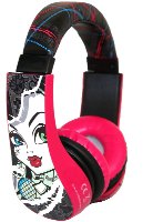 Monster High Kid Safe Over the Ear Headphone w/ Volume Limiter – $13.01!