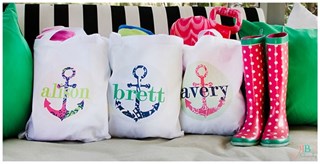 Personalized Summer Totes – 7 Nautical Designs! Just $8.95!