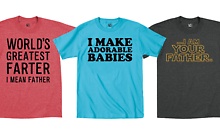 Father’s Day Tees for $14.99