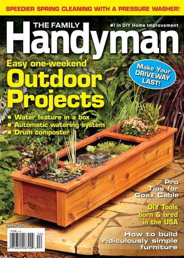 Family Handyman Magazine Only $6.99 per Year!