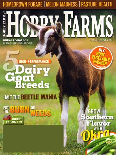 Hobby Farms Magazine Only $9.99 per Year!