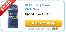Coupons: Speed Stick, Reach, Covergirl, Schick, Zantac, and Damprid