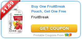 Coupons: Old Orchard and BOGO FruitBreak Pouches