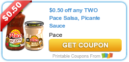 Coupons: Energizer and Pace