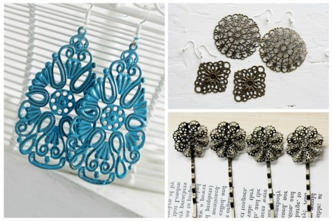 Filigree Earrings and Bobby Pins – Just $2.99!